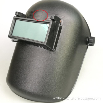 Welding glass/welding helmet with flip up lens WHF02